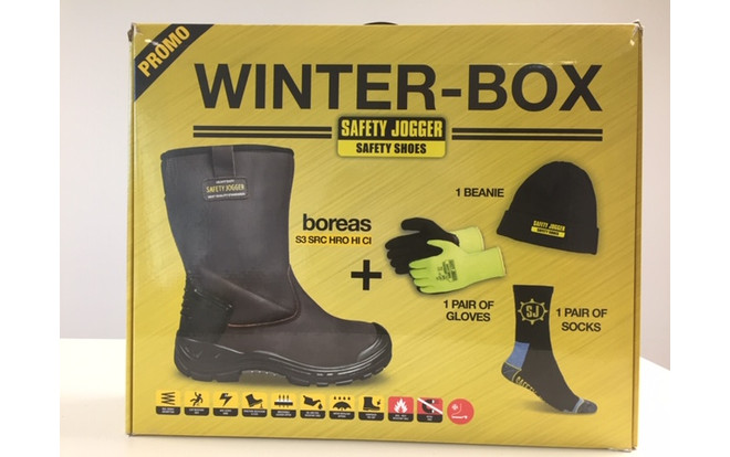 Safety Jogger Boreas S3 Werklaarzen Winterbox Maat 38