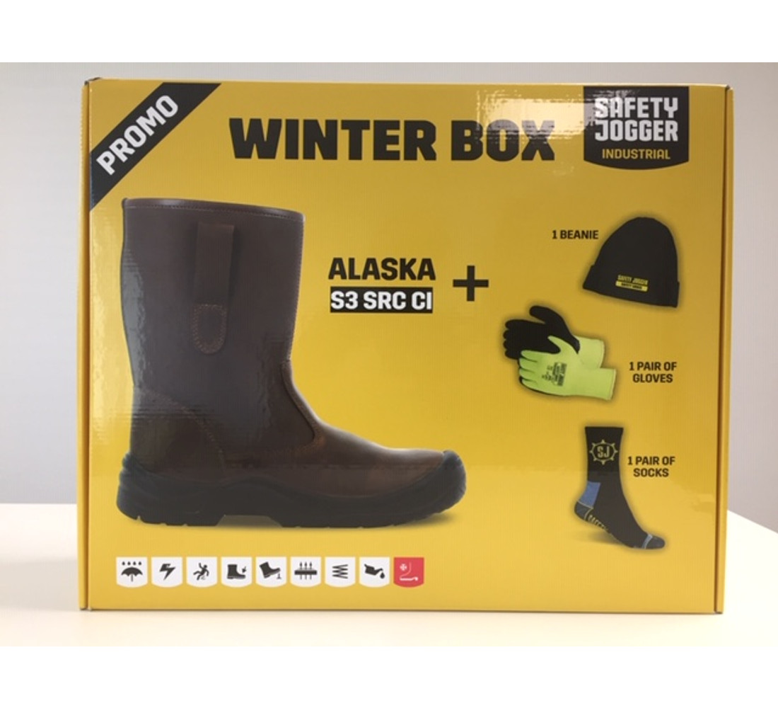 Zorg Onderhoud krom Safety Jogger Alaska S3 Werklaarzen Winterbox Maat 38 kopen? - IVG Libilé BV