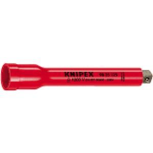 Knipex 9845125 VDE Verlengstuk met binnen- en buitenvierkant 1/2" - 125mm 1