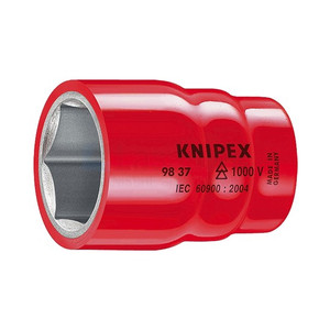 Knipex 983710 VDE Dopsleutel - Zeskant - 10mm - 3/8" (L=42mm) 1