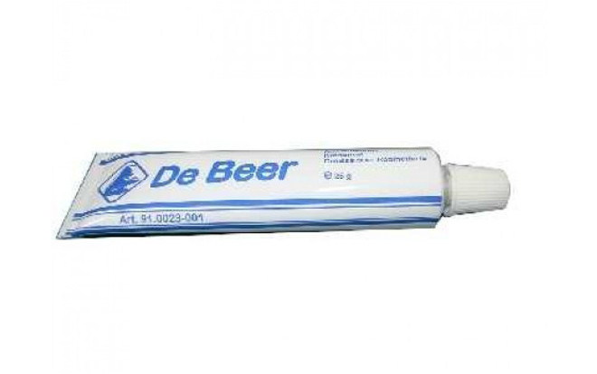 De Beer kranenvet tube à 75 gram, transparant 910024333
