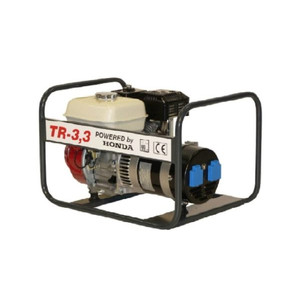 SAMAC TR33 generator 3,3Kva  Honda GX200 4takt benzine 1