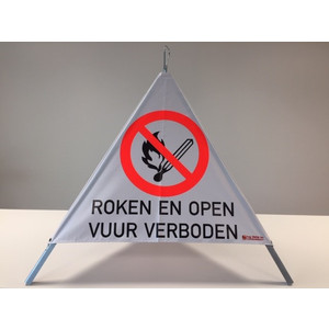 LIBILÉ Waarschuwingsparaplu "roken en open vuur verboden" 1