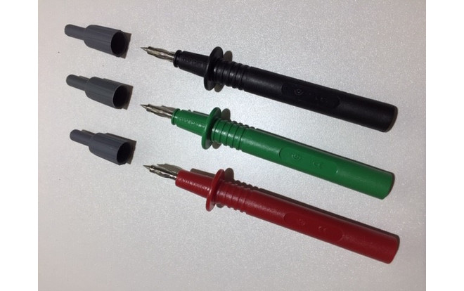 LIBILÉ Elektro meetpen 4 mm zwart-rood-groen