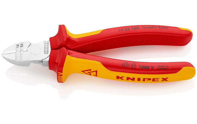Knipex 1426160 VDE Zijsnij-striptang 160-1000V