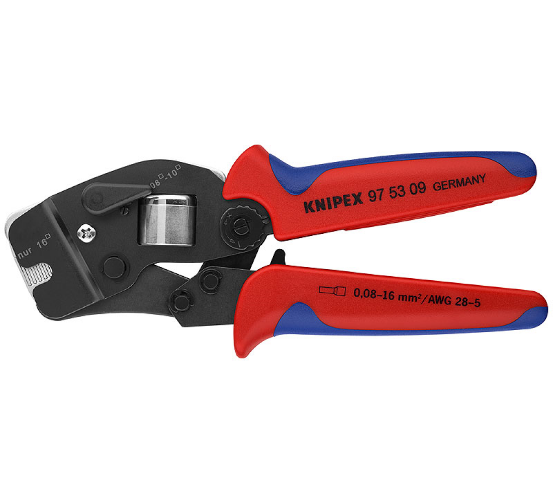 Knipex 975309SB zelfstellende krimptang 180mm 1