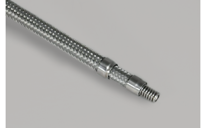 Mechanical stainless steel hose