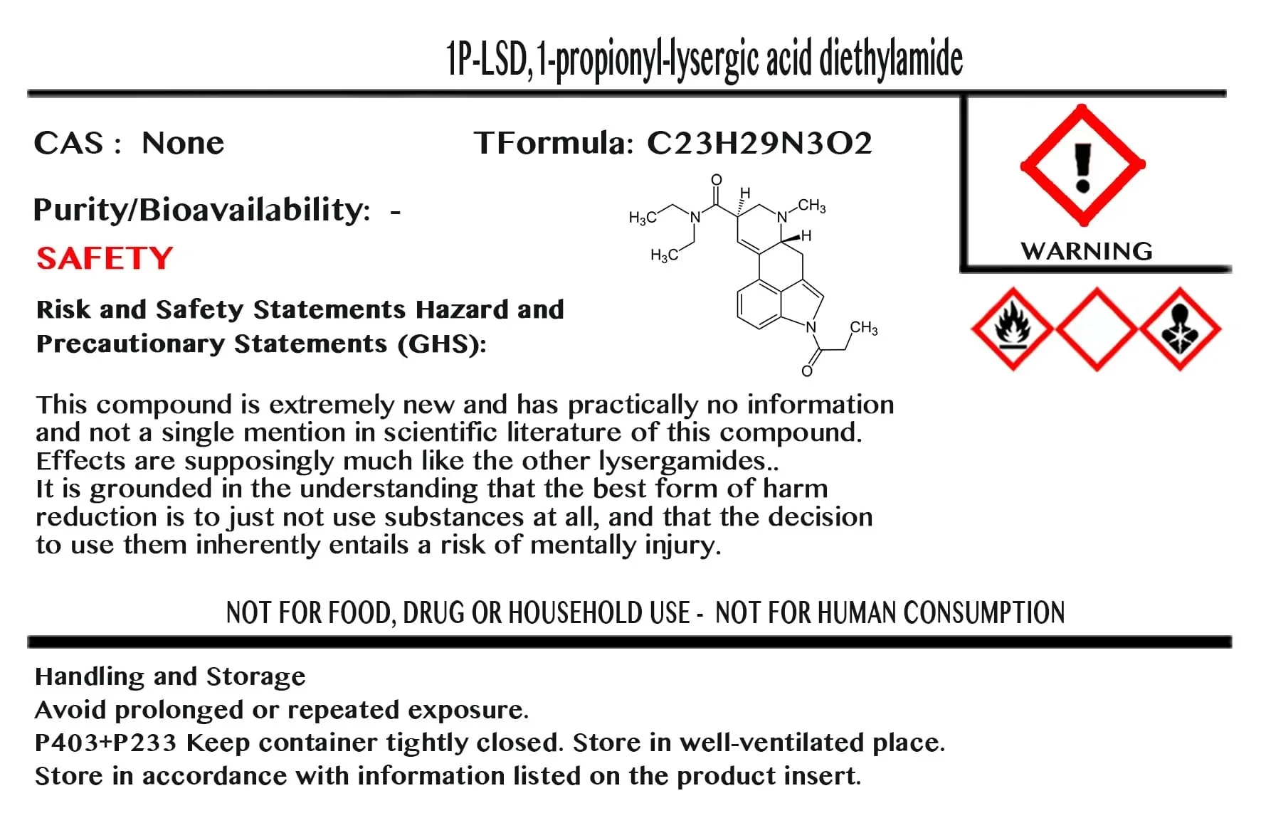 Microdose - 1P-LSD Microdosing blotters (10 x 20mcg)