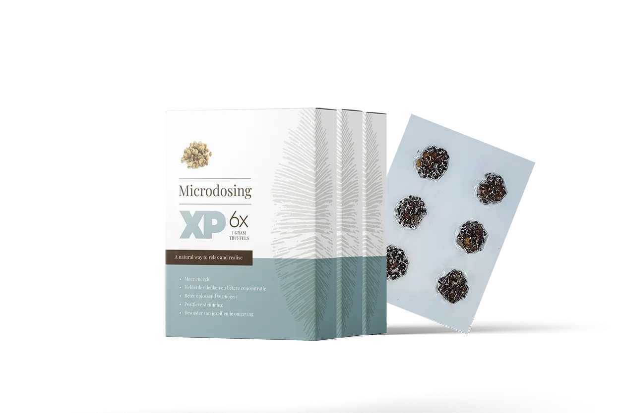 Microdose - Stamets Stack Lion's Mane Extract Premium+ Microdosing XP truffels + Niacine