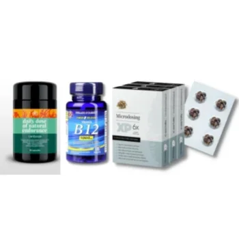Foodsporen - Stacking Cordyceps capsules + MicrodosingXP Truffels + Vitamine B12