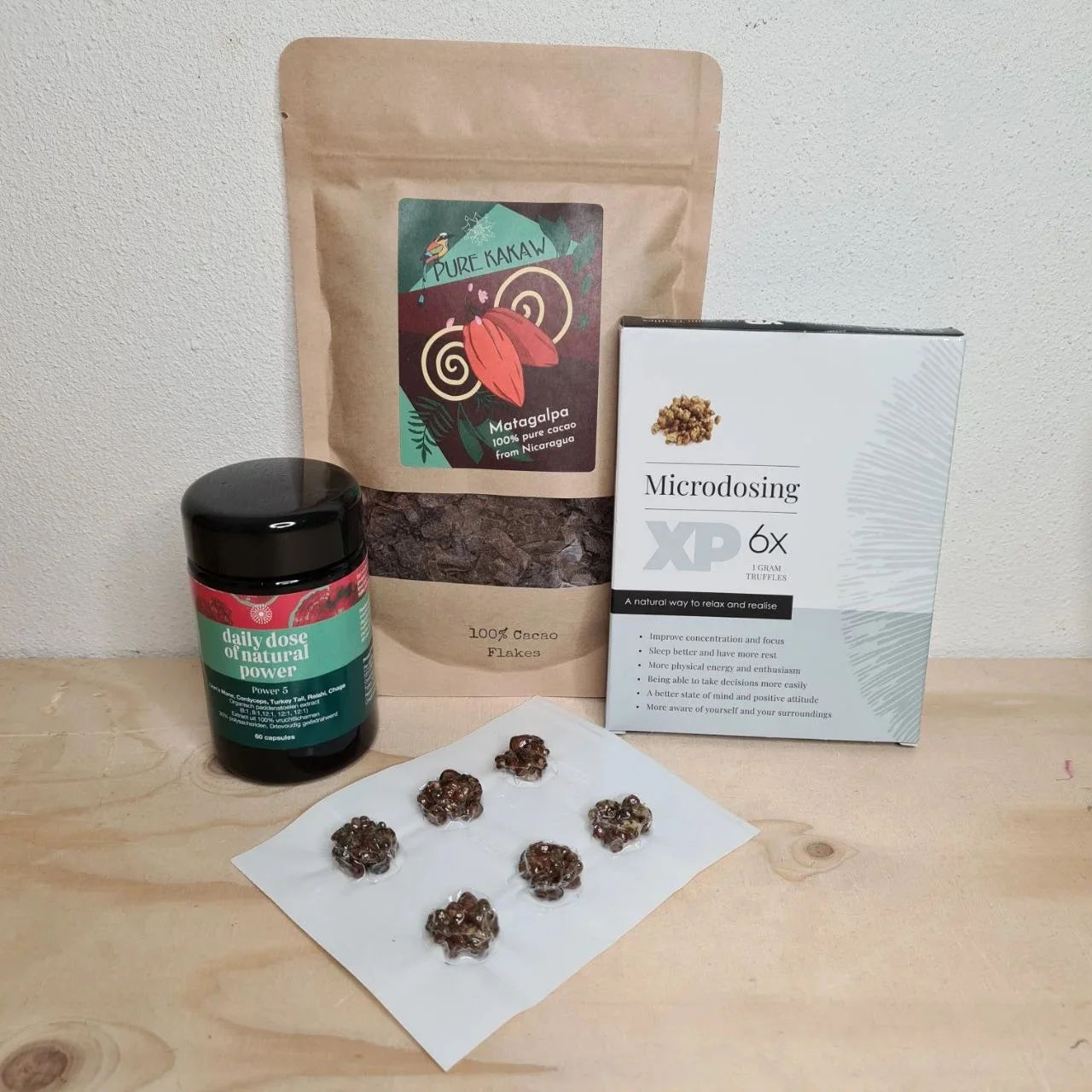 Microdose - Stacking Pure Cacao+ Truffels+ Power5