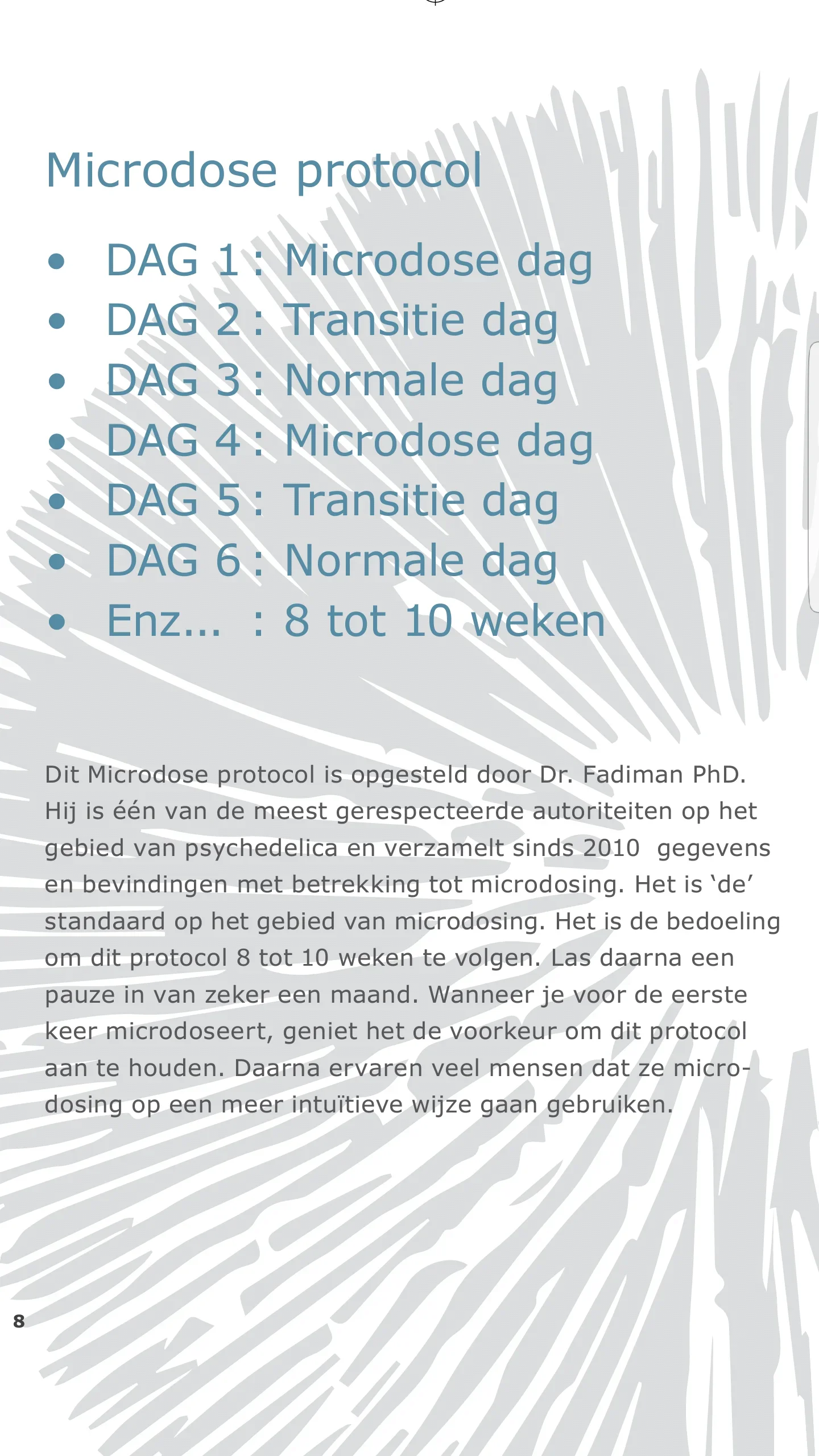 Microdose - Microdosing Notebook (Dutch only)