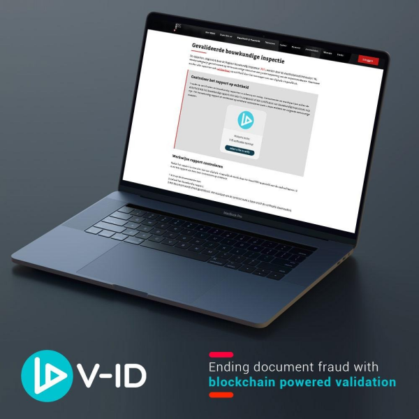 Blockchain validatie Bouwkundige keuringsrapporten en certificaten