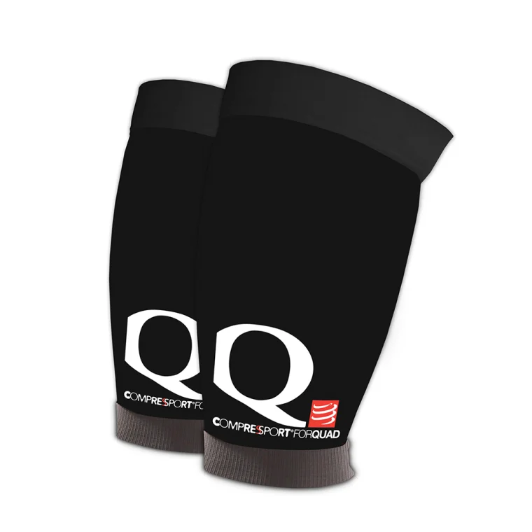 Compressport - Quad sleeves compressietubes bovenbeen in Zwart, maat 3