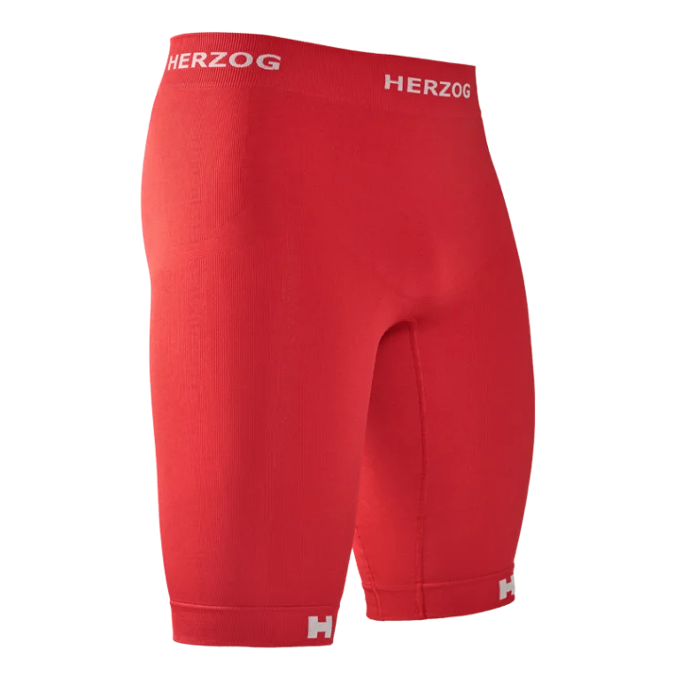 Herzog - PRO Compression Shorts in Rood, maat 6