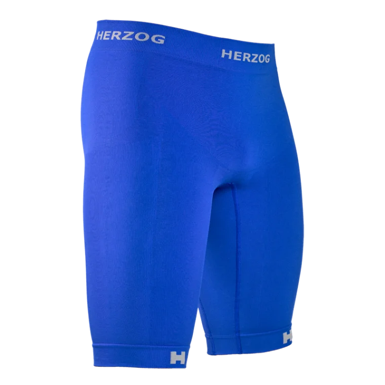 Herzog - PRO Compression Shorts in Blauw, maat 6