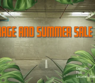 Garage and summer sale 