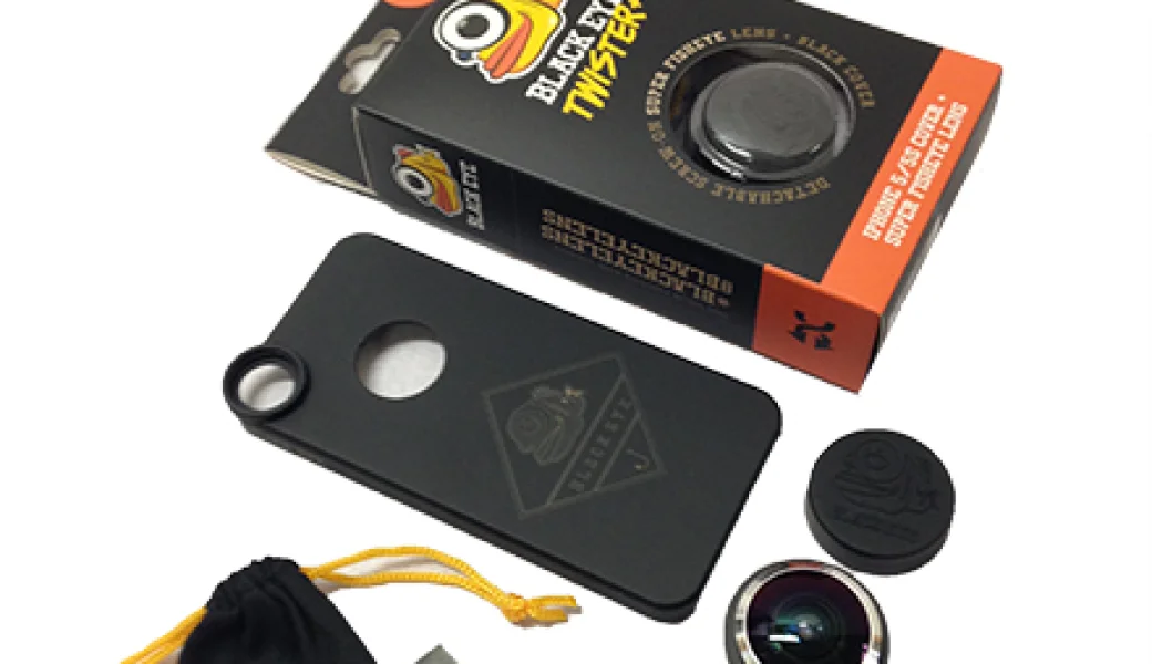 Nieuw product , camera voor op je telefoon van Black Eye voor de Gadget Fans !