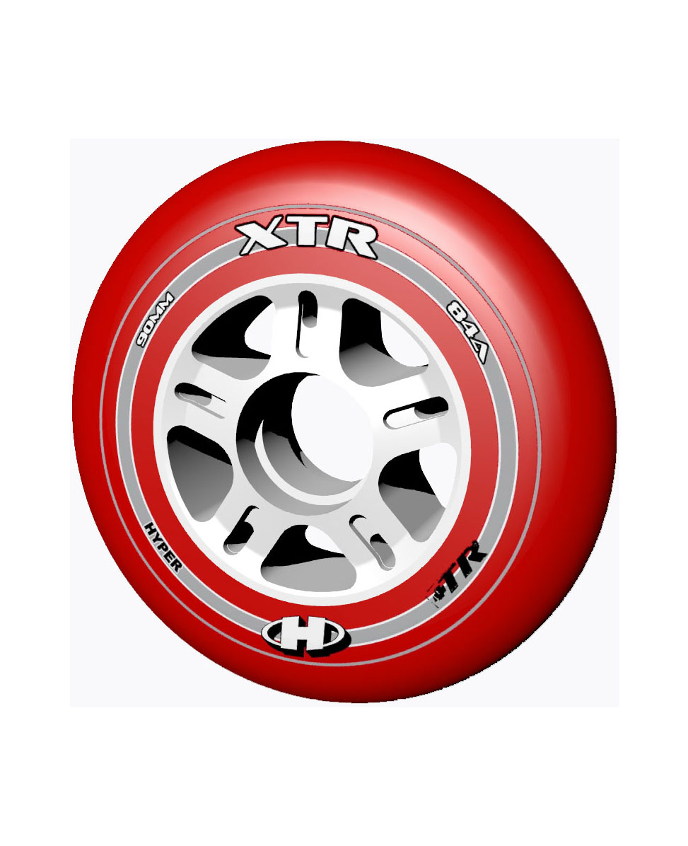 100mm XTR 85A Wheels 8 Pack - Skate Wielen