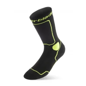Skate Socks Black-Green Skate Sokken