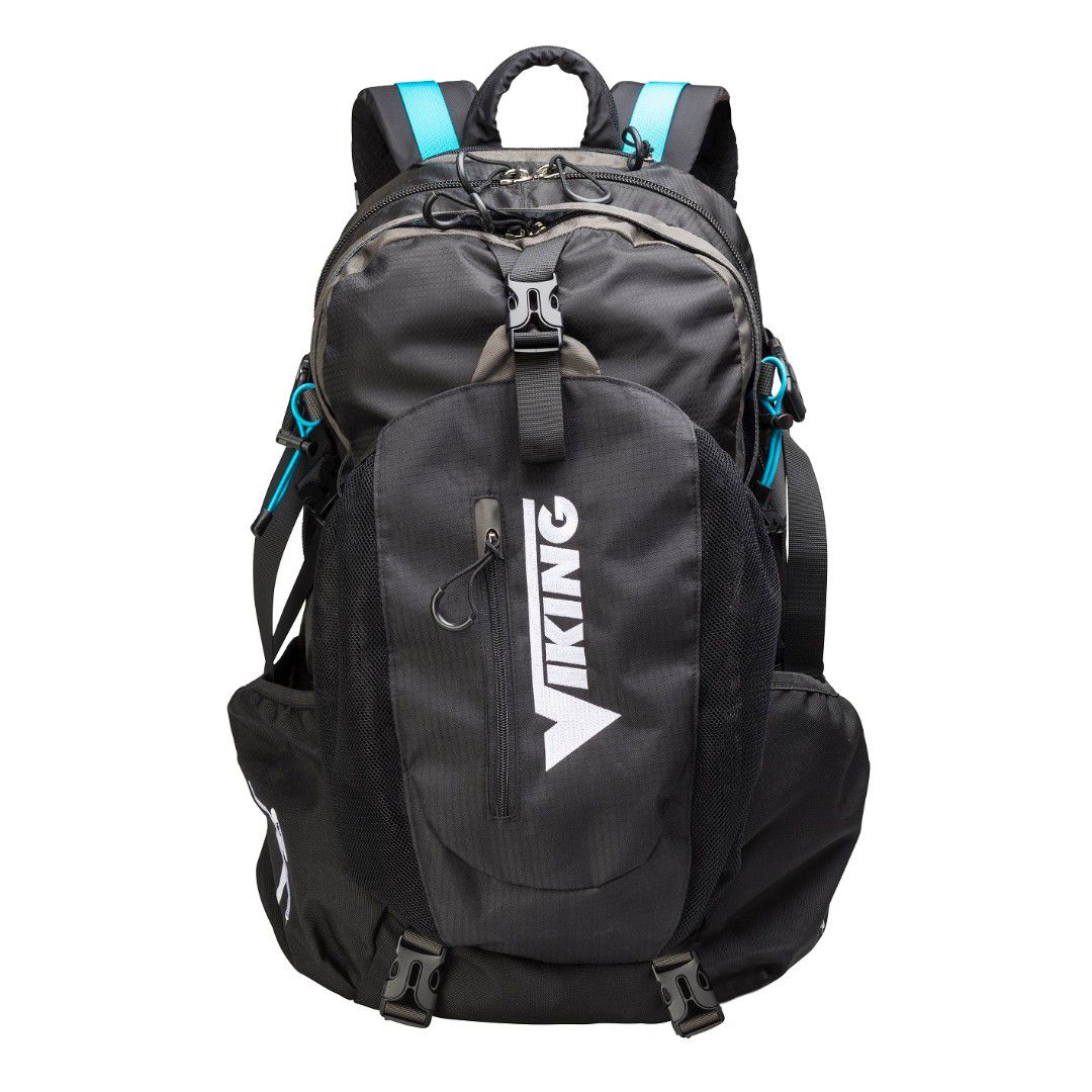 Backpack Black/White/Blue - Rugtas