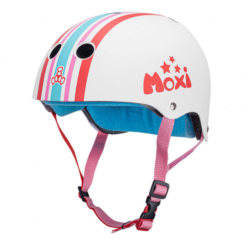The Certified Sweatsaver Moxi Stripey - Skate Helm