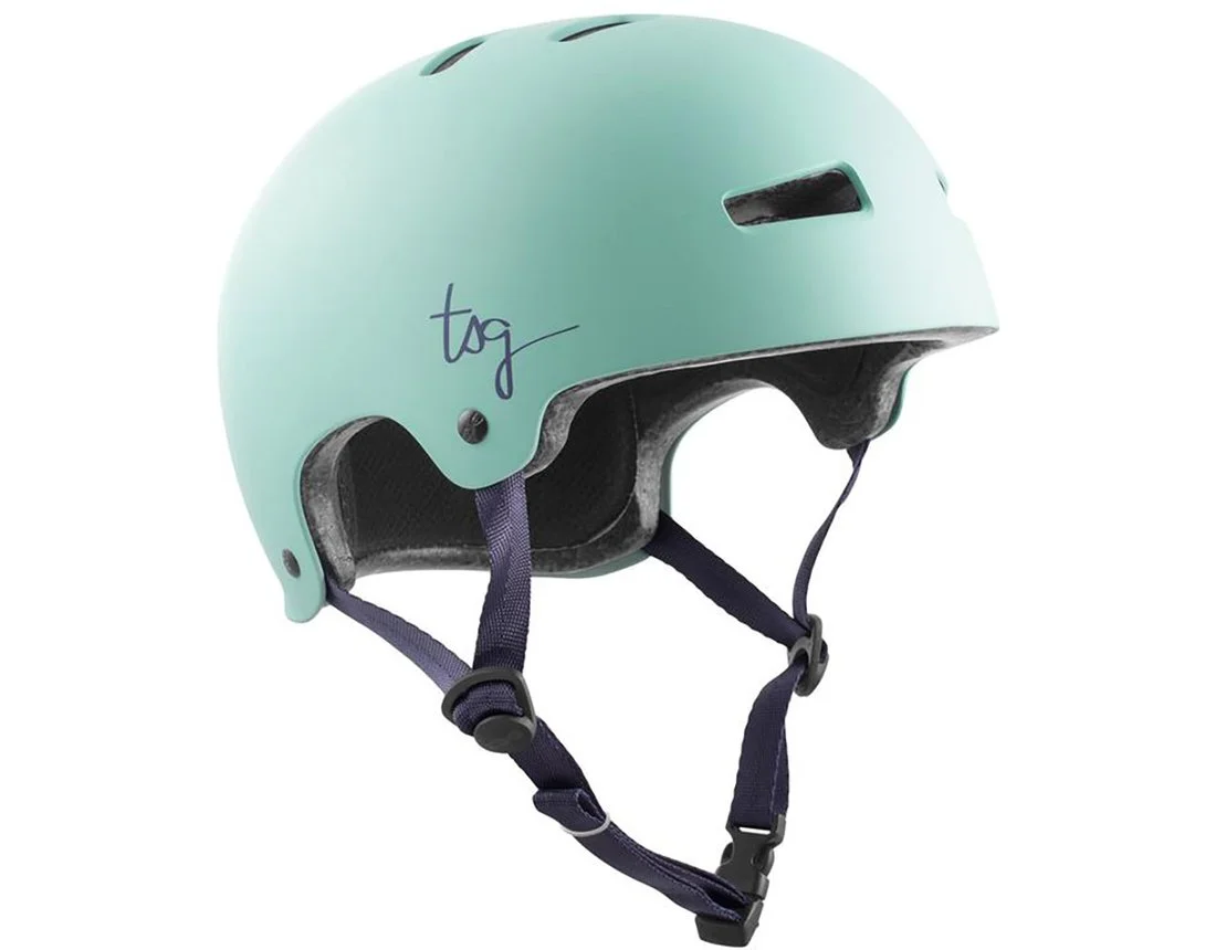 Evolution W Solid Color Satin Mint - Skate Helm