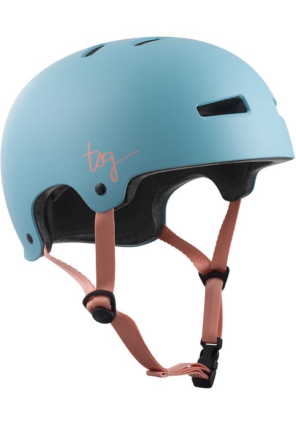 Evolution Solid Color Satin Porcelain Blue W - Skate Helm