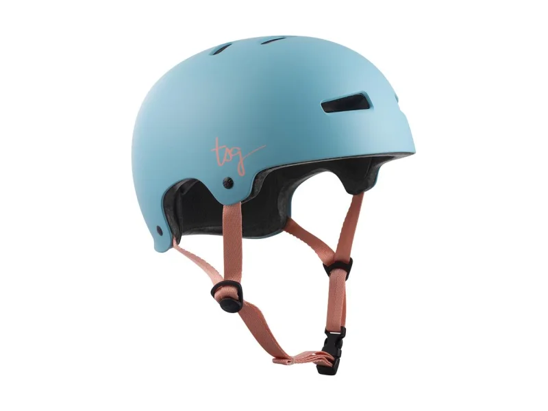 Evolution W Solid Color Satin Porcelain Blue - Skate Helm