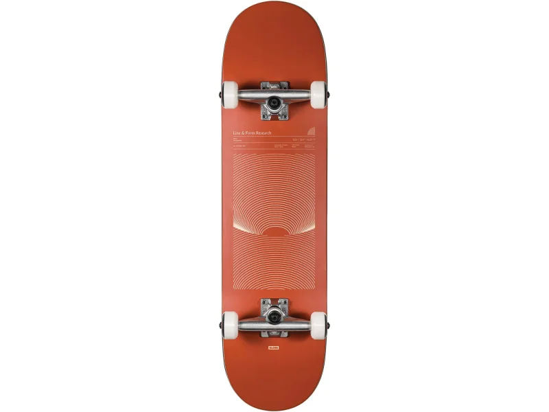 G1 Lineform Red 8.25" - Skateboard Complete 