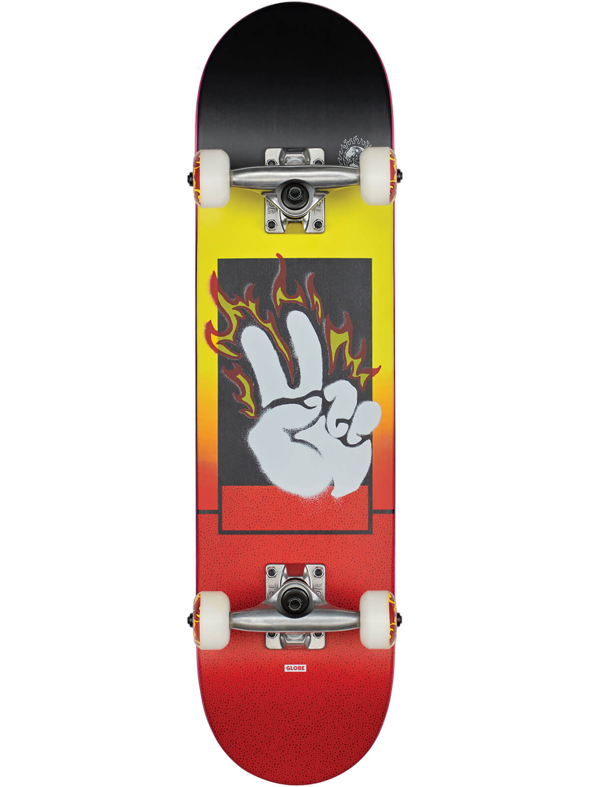 KIDS Alight Mini Black Maple/Red 7.0" - Skateboard Complete