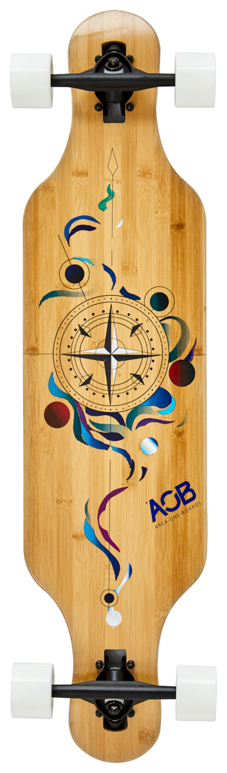 AOB Compass 38.5 Longboard Complete
