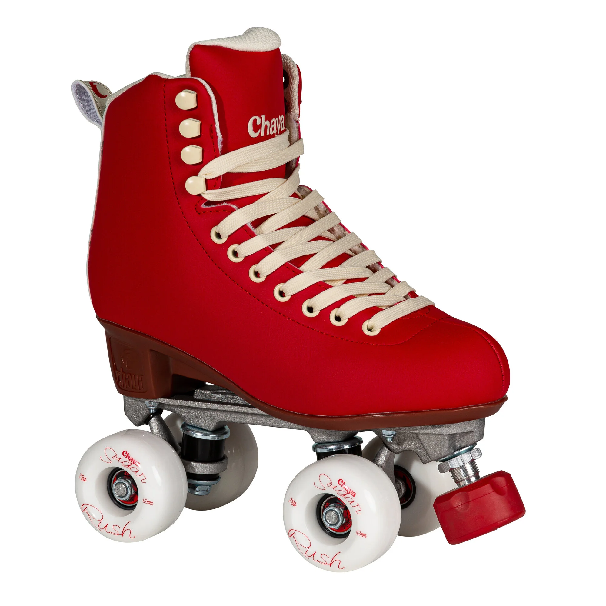 Chaya Deluxe Ruby Red Rollerskates