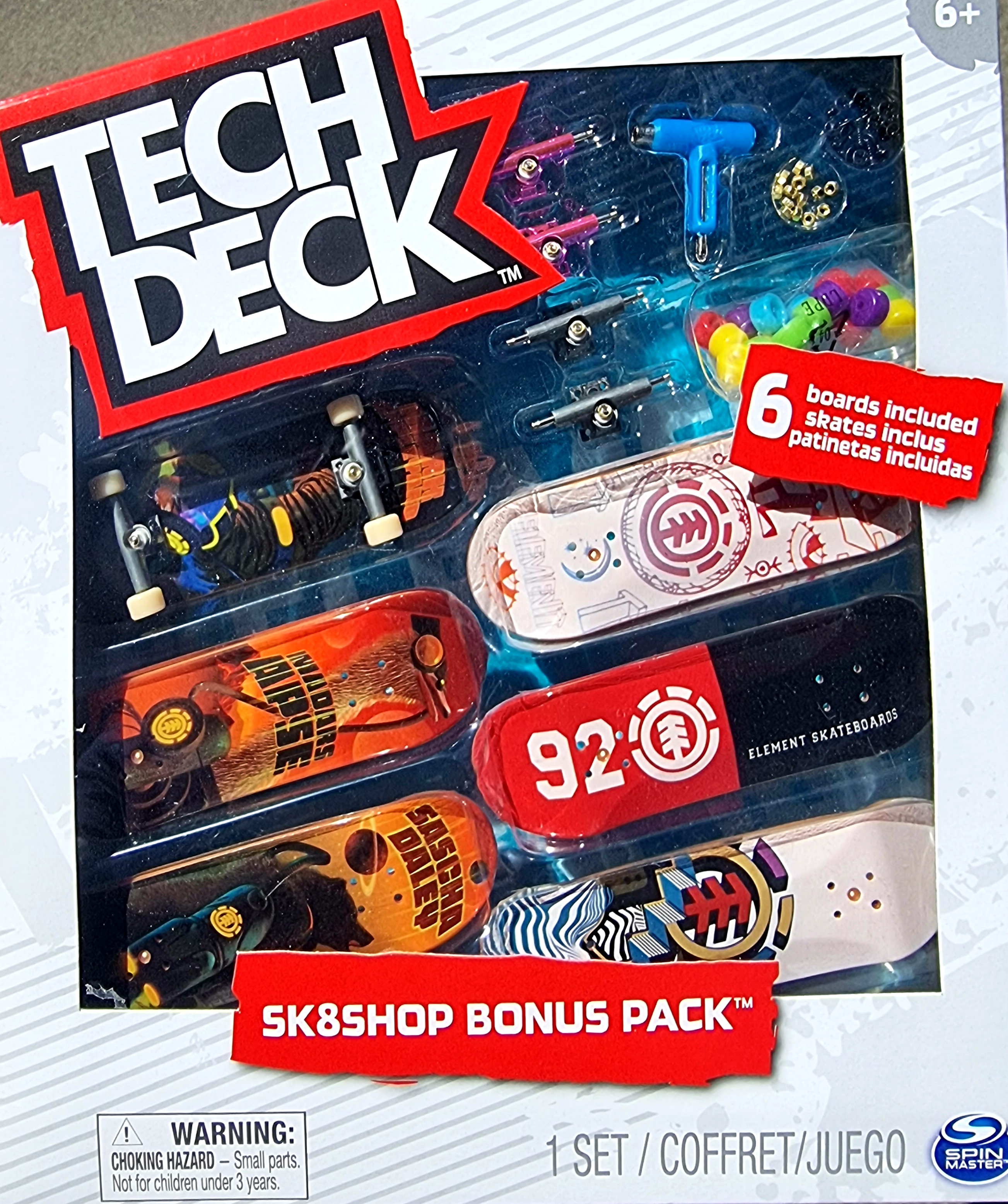 Tech Deck - Sk8shop Bonus Pack Element - Fingerboard Set