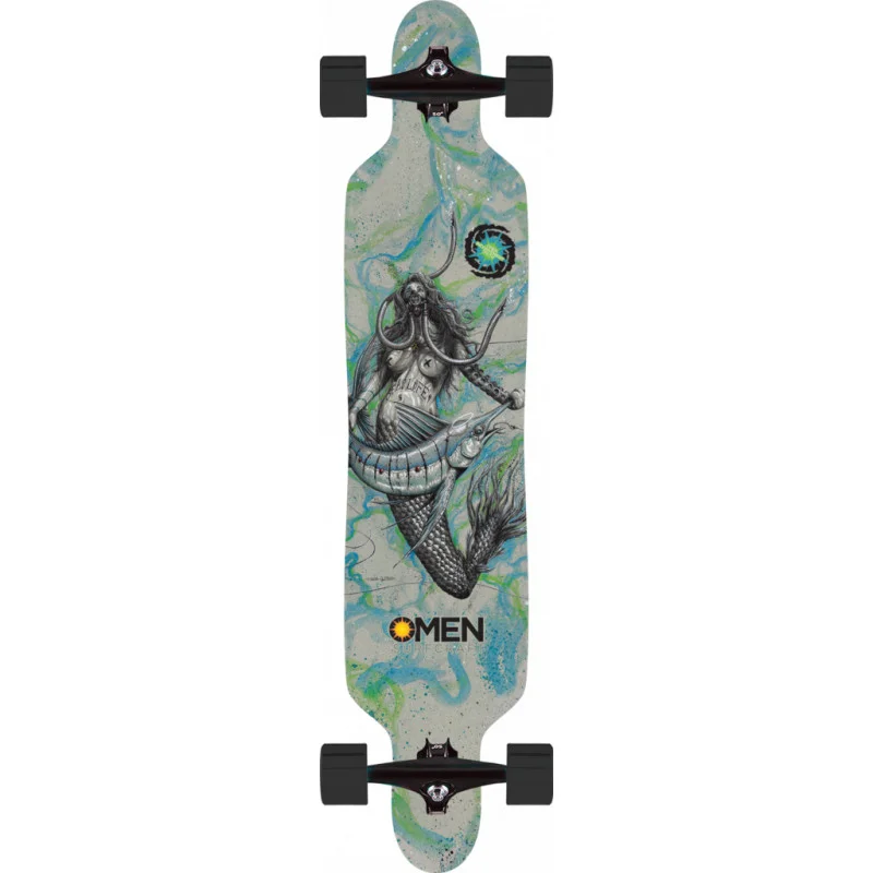 Omen Gimme your tired 41.5 Longboard Complete