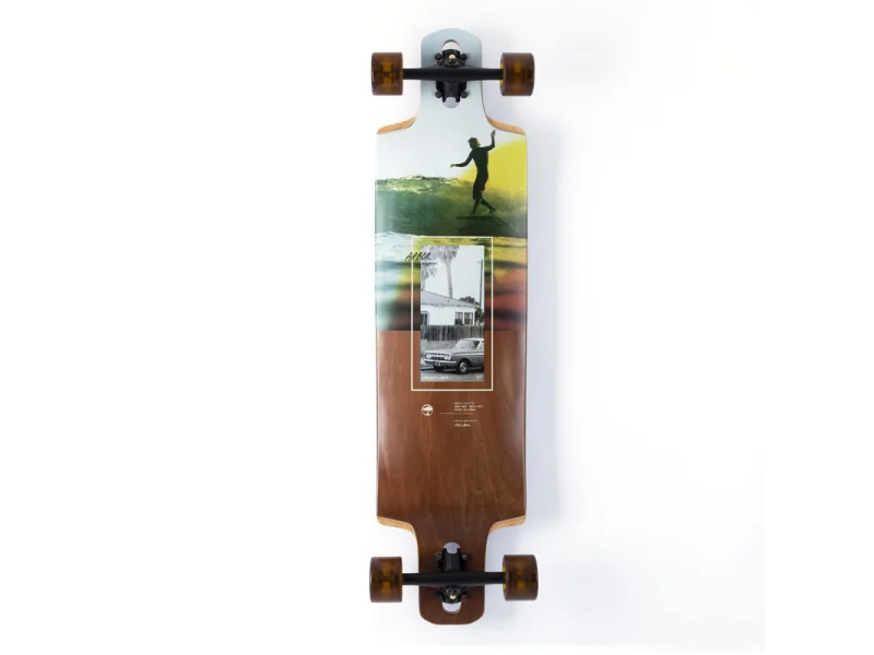 Dropcruiser Photo Collection 'Surf Trip' 38" - Longboard Complete