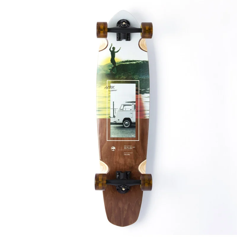 Arbor Mission Photo Collection 'Surf Trip' 35 Longboard Complete