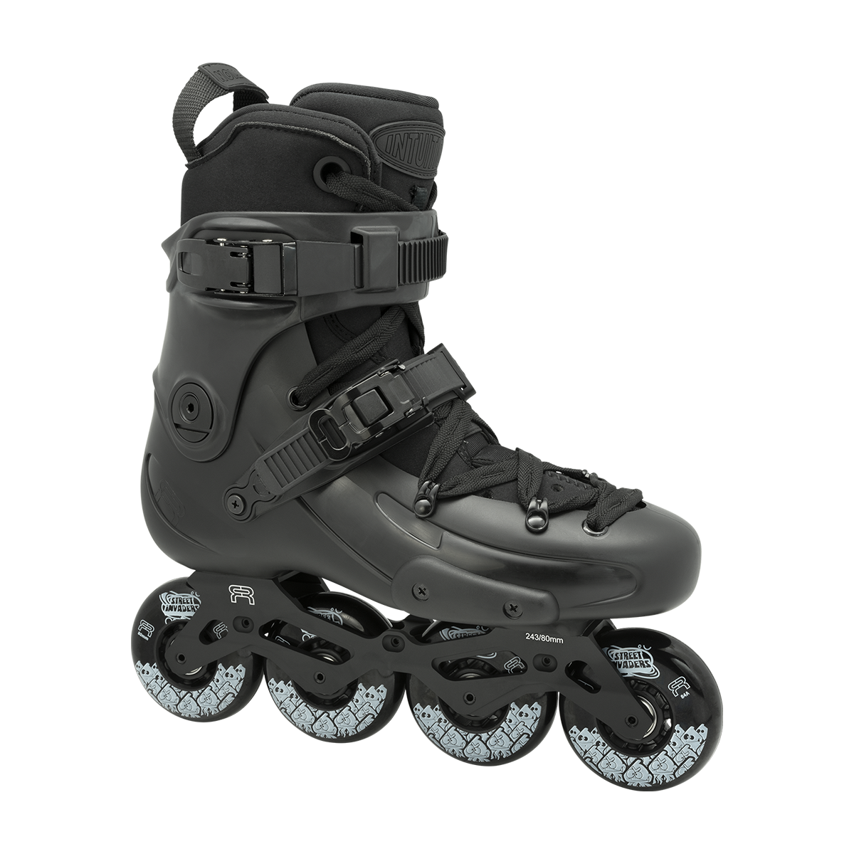 FR1 80 Deluxe Intuition 2023 Black Freeskates