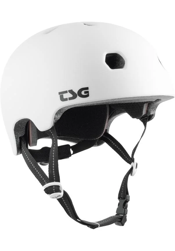 Meta Solid Satin White - Skate Helm
