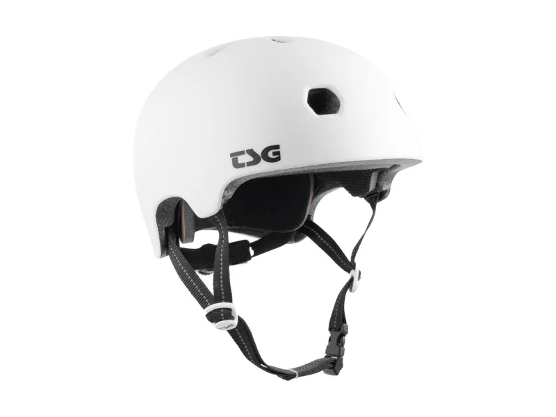Meta Solid Satin White - Skate Helm