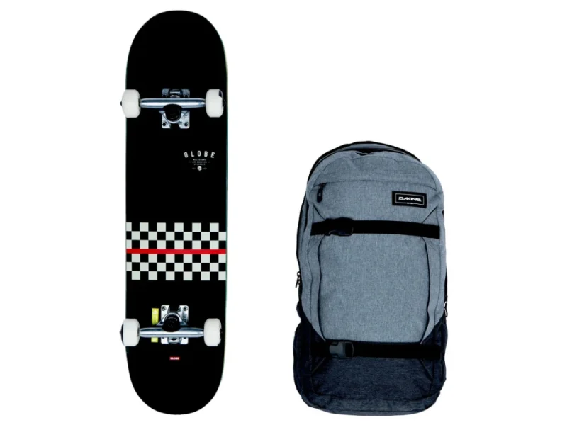 G1 Full On 7.75" + Dakine Backpack - Skateboard Complete