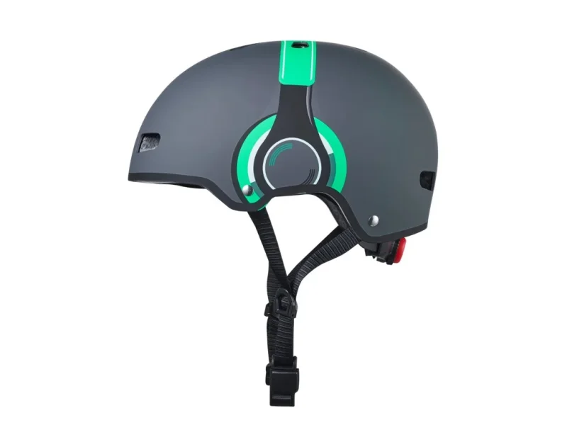 ABS Deluxe headphone Grijs Groen - Helm 