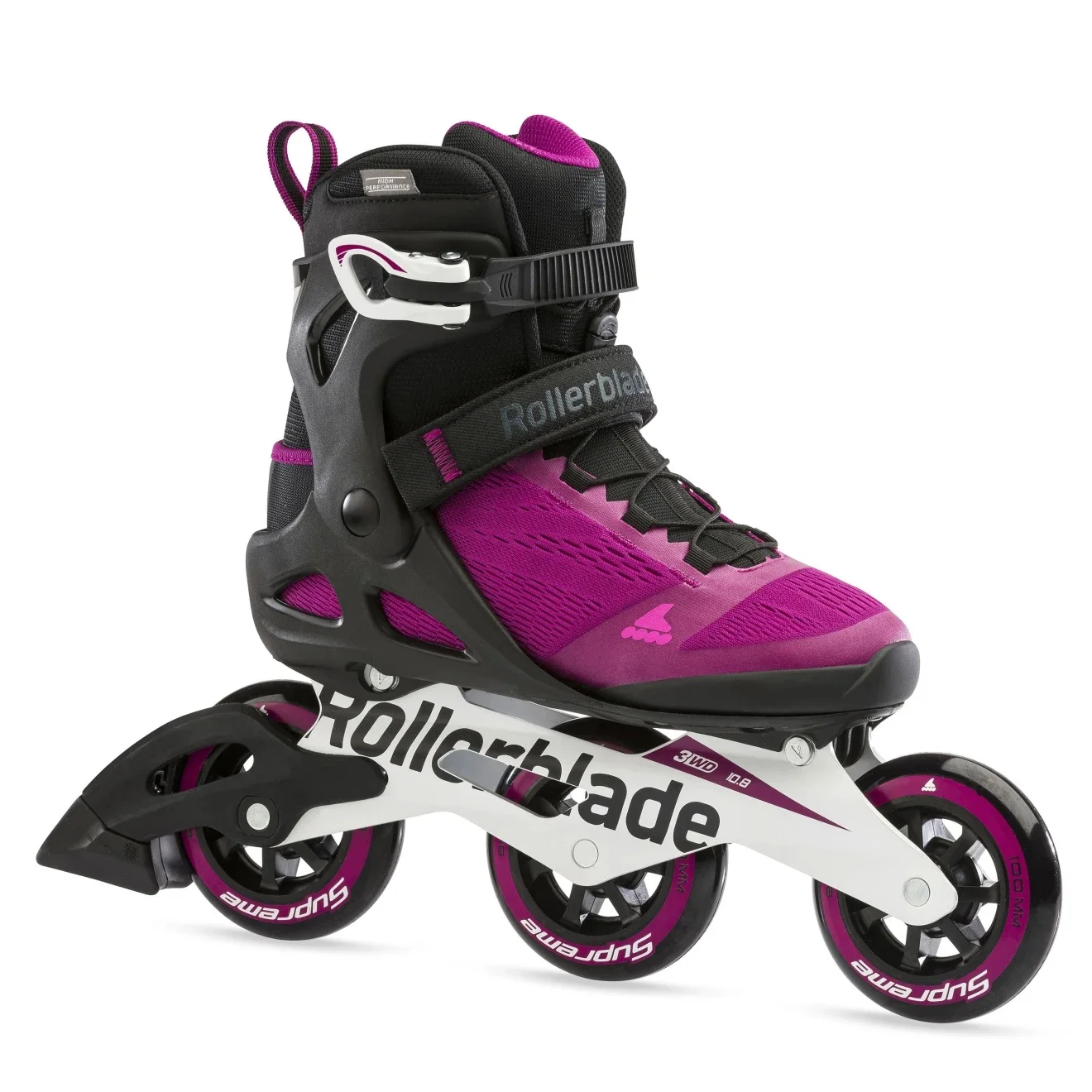 Macroblade 100 3WD W Violet/Black - Fitness Tour skates