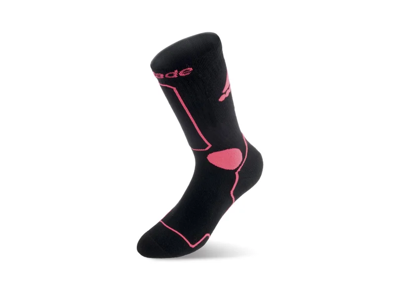 Skate Socks Black/Pink - Skate Sokken