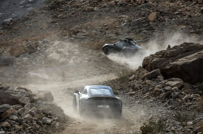 Porsche 911 Dakar vooraankondiging