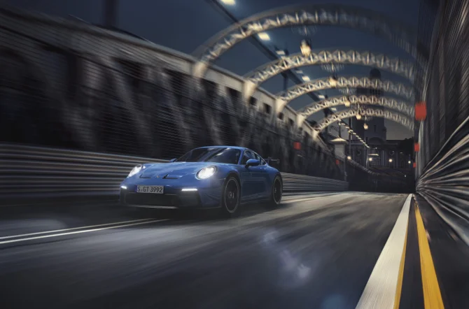 Nieuwe Porsche 911 GT3 is geboren op het circuit